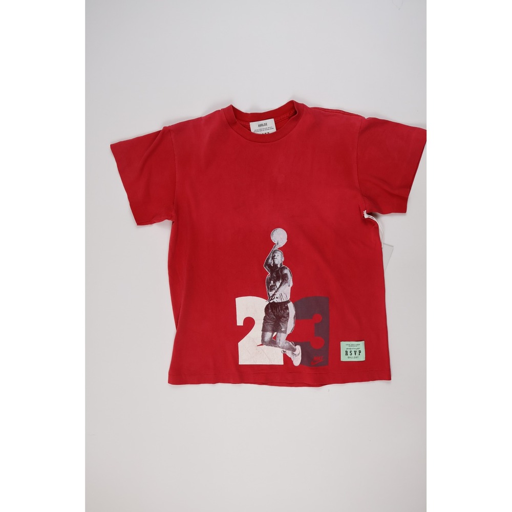 AGOLDE RSVP Gallery Nike Repurposed Vintage Jordan T-Shirt Red Graphic M NWT